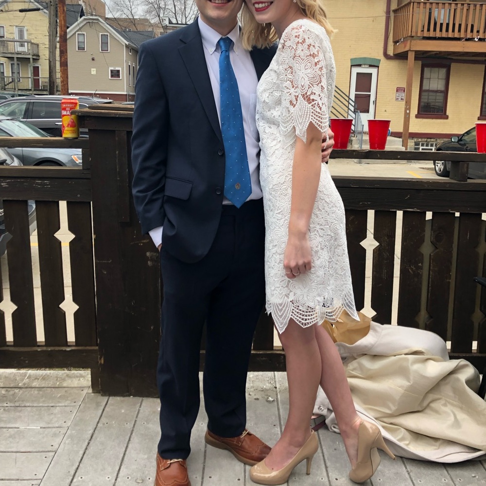 Charleston Lace Midi Dress